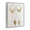Stupell Industries Neutral Glam Ribbon Framed Giclee, design by Vanna Lam
